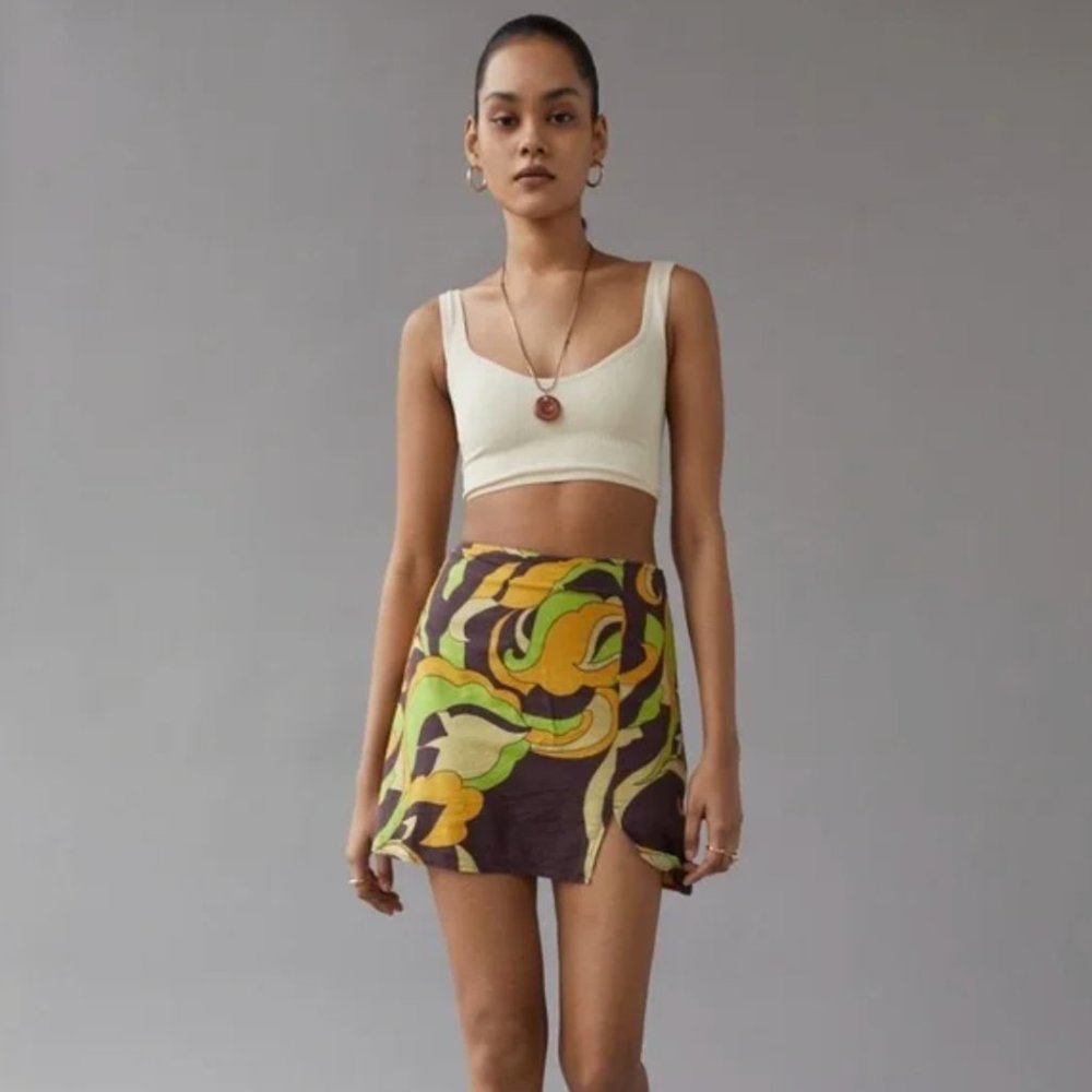 Groovy Urban Outfitters Mini Skirt